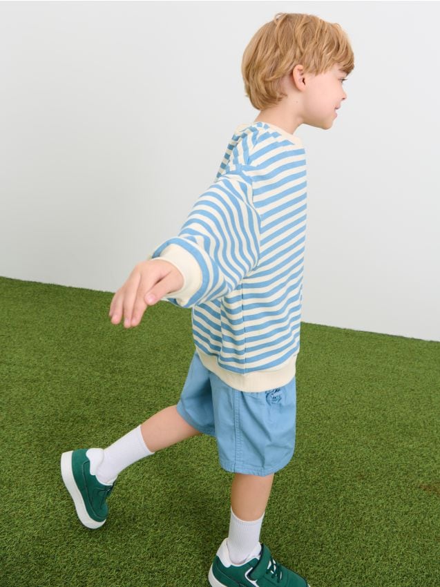 Sinsay - Bluză sport - crem