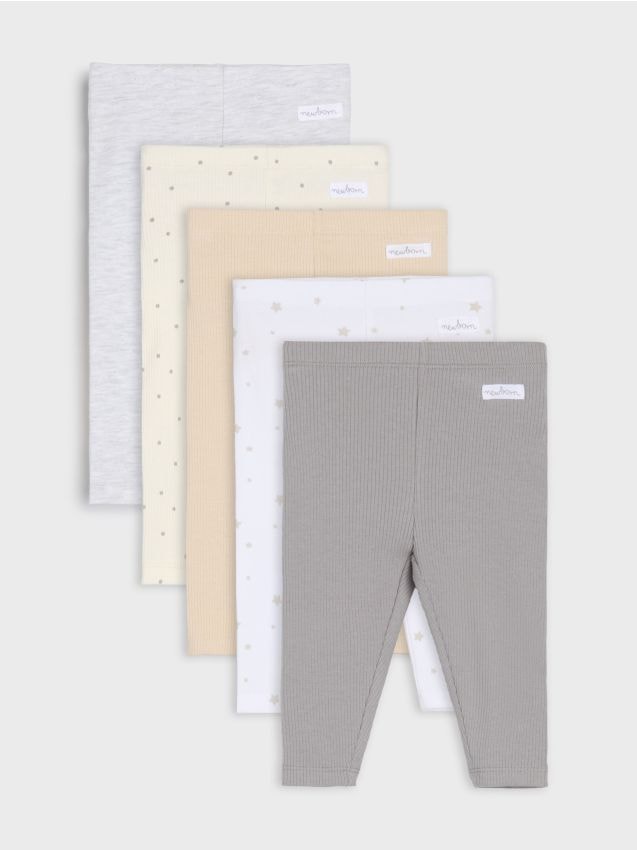 Sinsay - Súprava 5 legín - telová