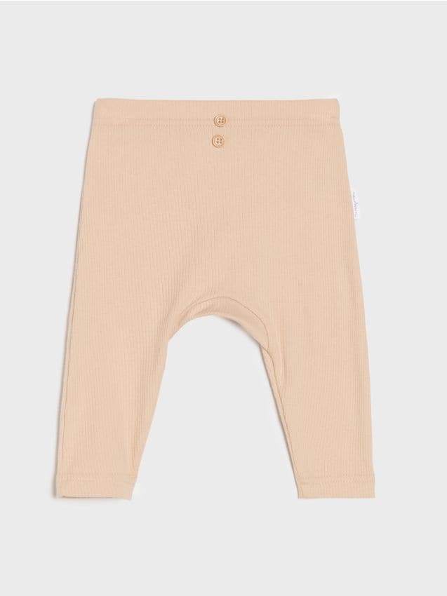 Pantalone od rebraste pletenine - SINSAY