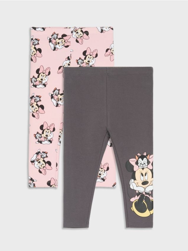 Sinsay - Súprava 2 legín Minnie Mouse - ružová