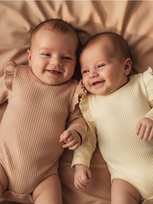 Sinsay - Prúžkové body 2 balenie - pastelová ružová