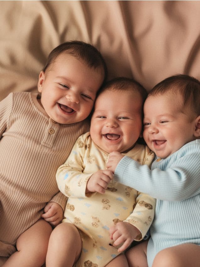 Sinsay - Súprava 3 body - béžová