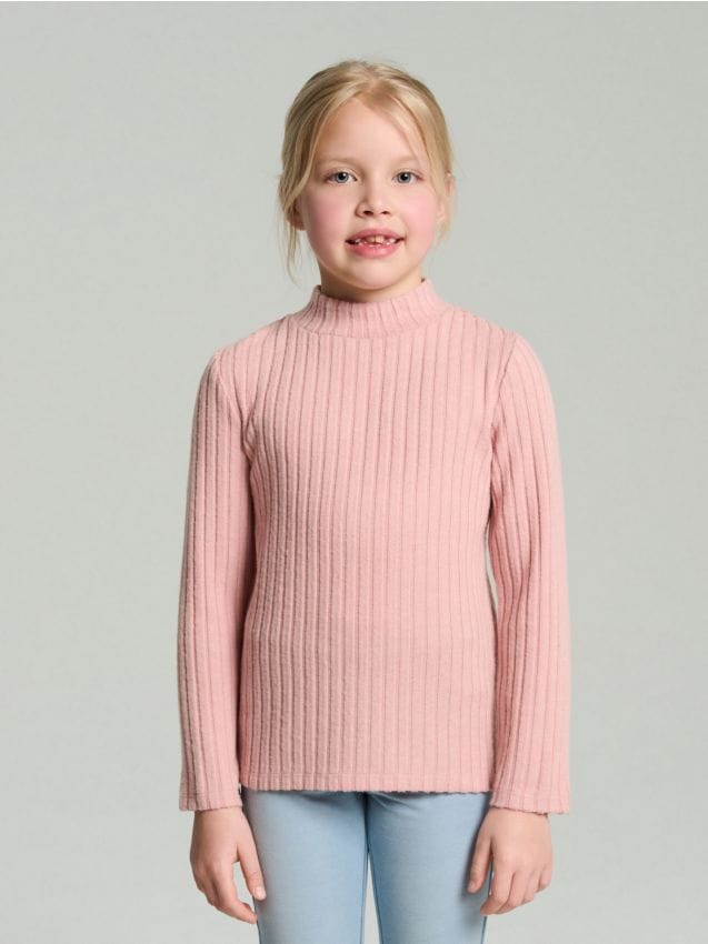 Pullover aus Rippstrick - SINSAY