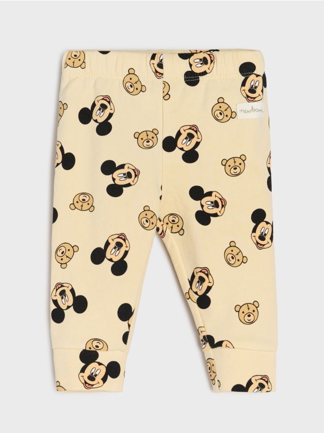 Legginsy frotte Mickey Mouse - SINSAY