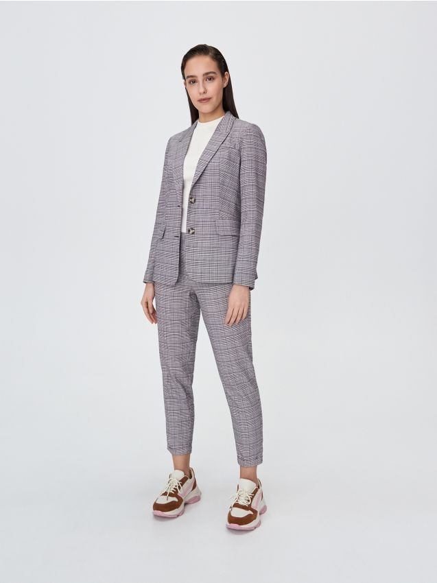 Pantaloni chino Culoare multicolor - SINSAY - XN624-MLC