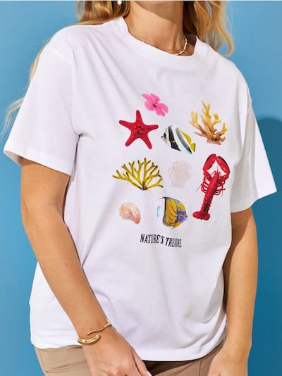 T-shirt mit Aufdruck