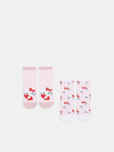 Sada 2 párů ponožek Hello Kitty