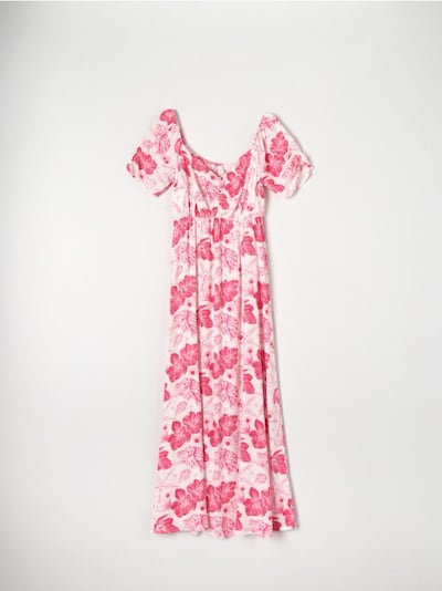 Kvetinové midišaty