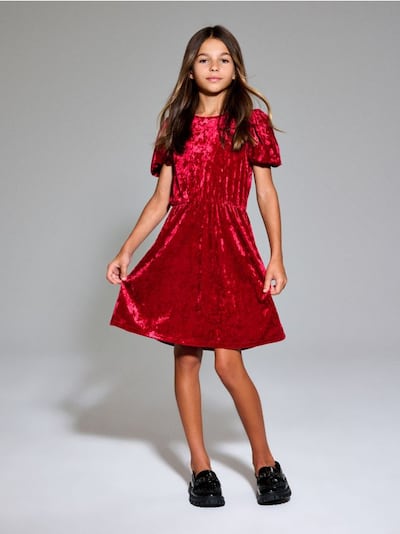 Βελούδινο φόρεμα