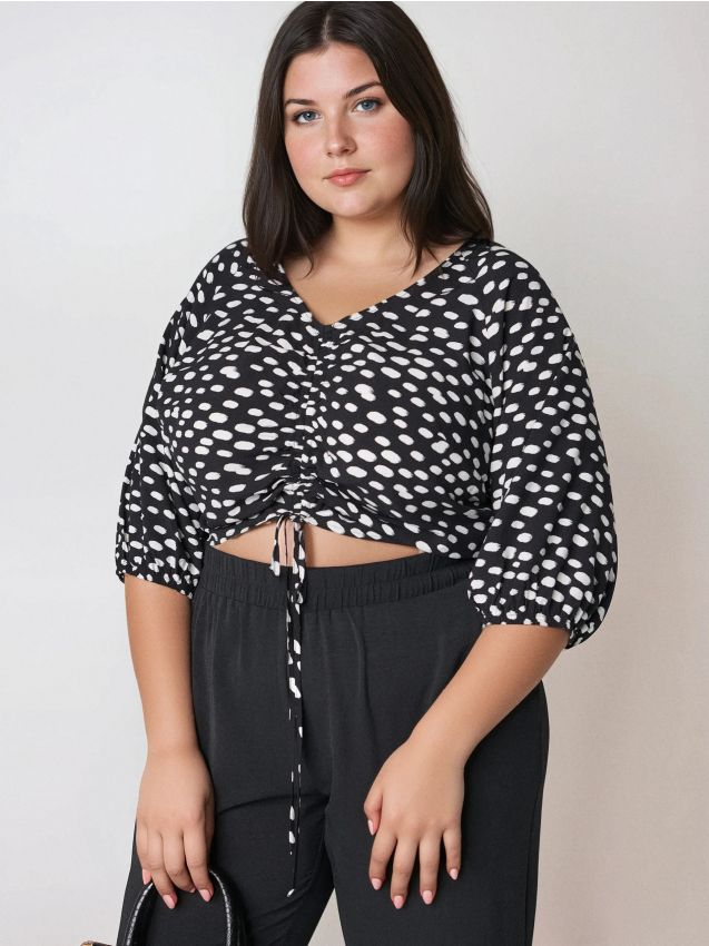 Bluza z balonastimi rokavi - SINSAY