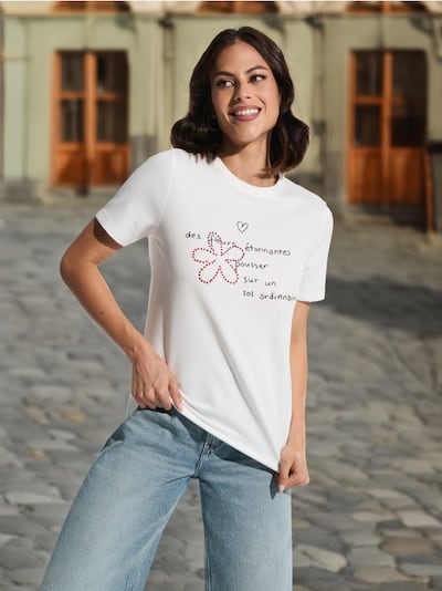 Srajca z mešanico lana