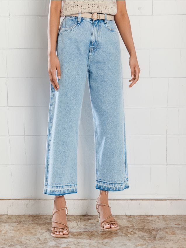 Blugi culotte - SINSAY
