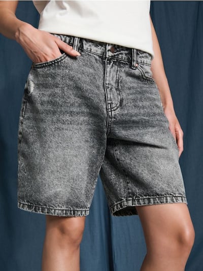 Bermudy jeansowe