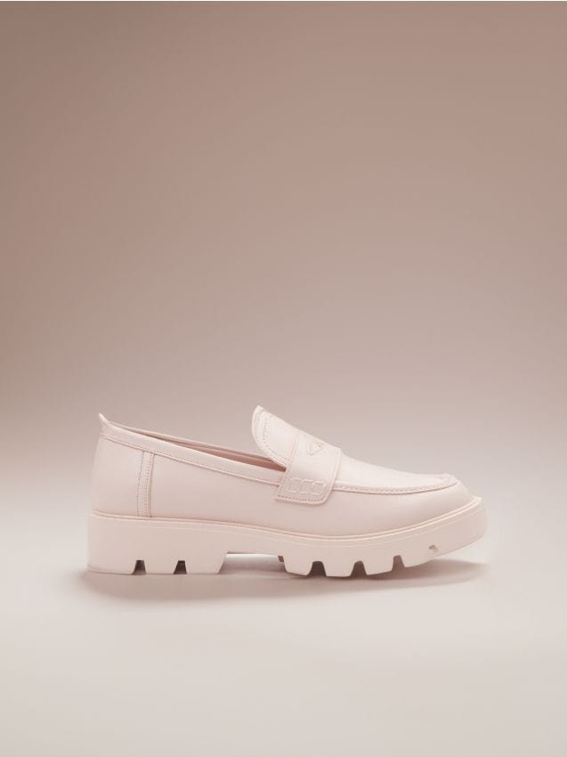 achan　0307 Loafers Color pastel pink - SINSAY - ZC307-03X