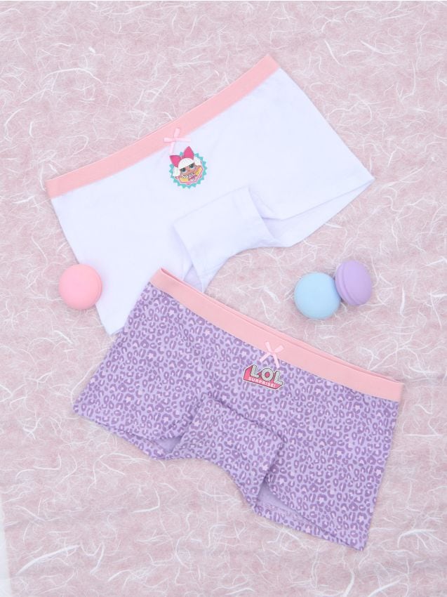 Sinsay - Set de 2 perechi de chiloți L.O.L Surprise - multicolor