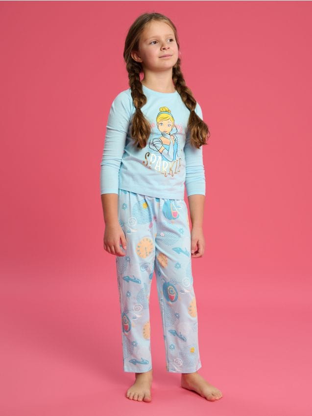 Sinsay - Set Pijama Disney - Albastru-pal