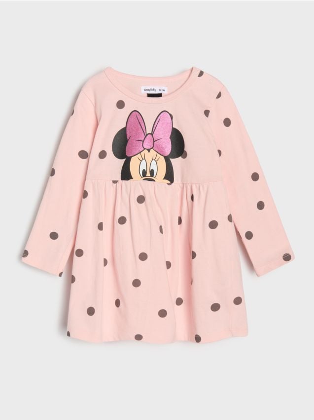 Kleid mit Punkten Minnie Mouse - SINSAY