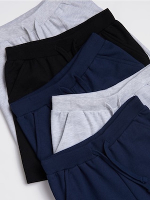 Sinsay - Set de 5 perechi de pantaloni scurți - bleumarin