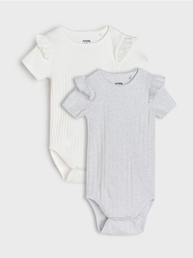 Sinsay - Súprava 2 body - biela